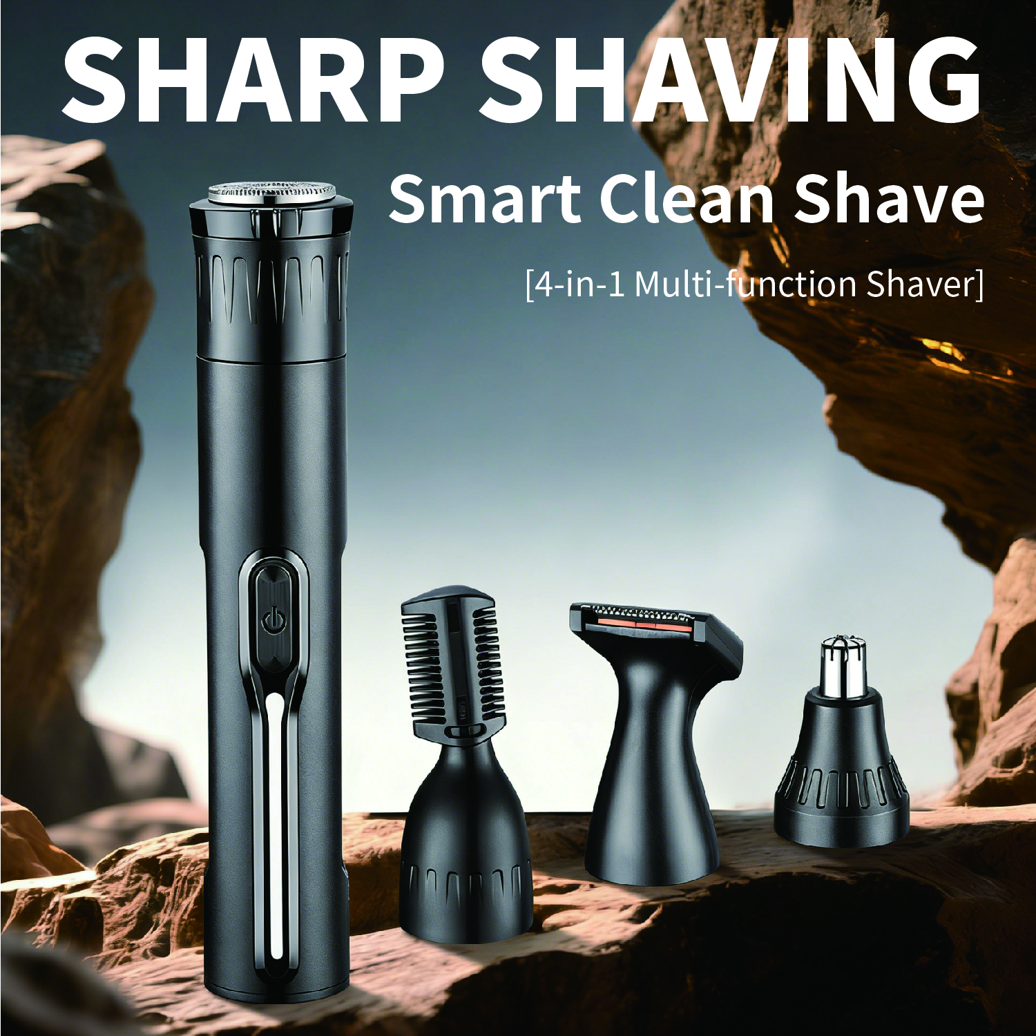 Men Grooming Armpit Hair - Man Electric Trimmer Beard Razor Eyebrow