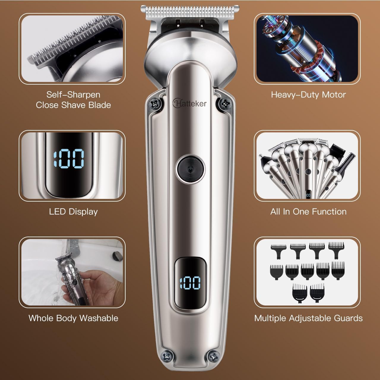 7-in-1 Beard Trimmer for Men,  – Men Grooming Full Body recenzja i cena