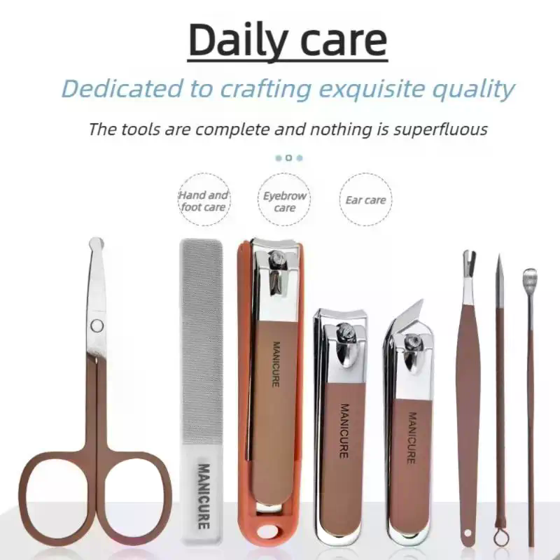 Nail Care Kit Anti-Splatter Ma – Mens Grooming Travel Kit recenzja i cena