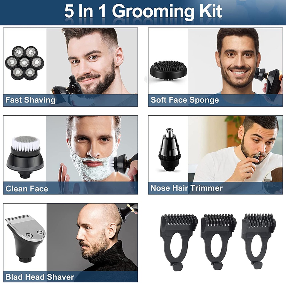 A66Z 7D Electric Razor For Men – Men'S Grooming Razor Kit recenzja i cena