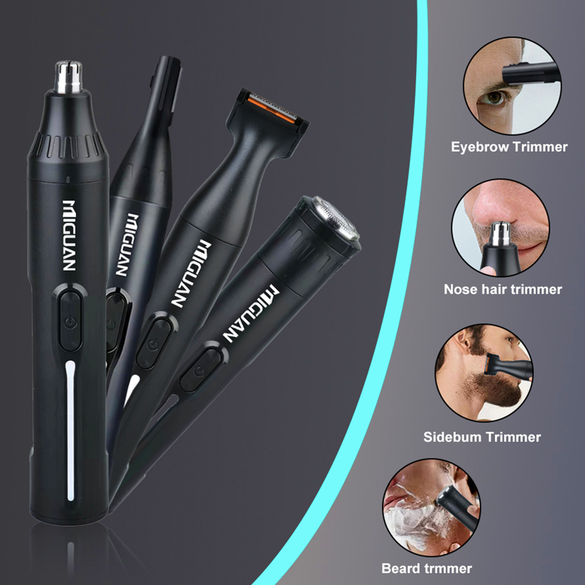 Man Electric Trimmer Beard Raz – Men Grooming Armpit Hair recenzja i cena