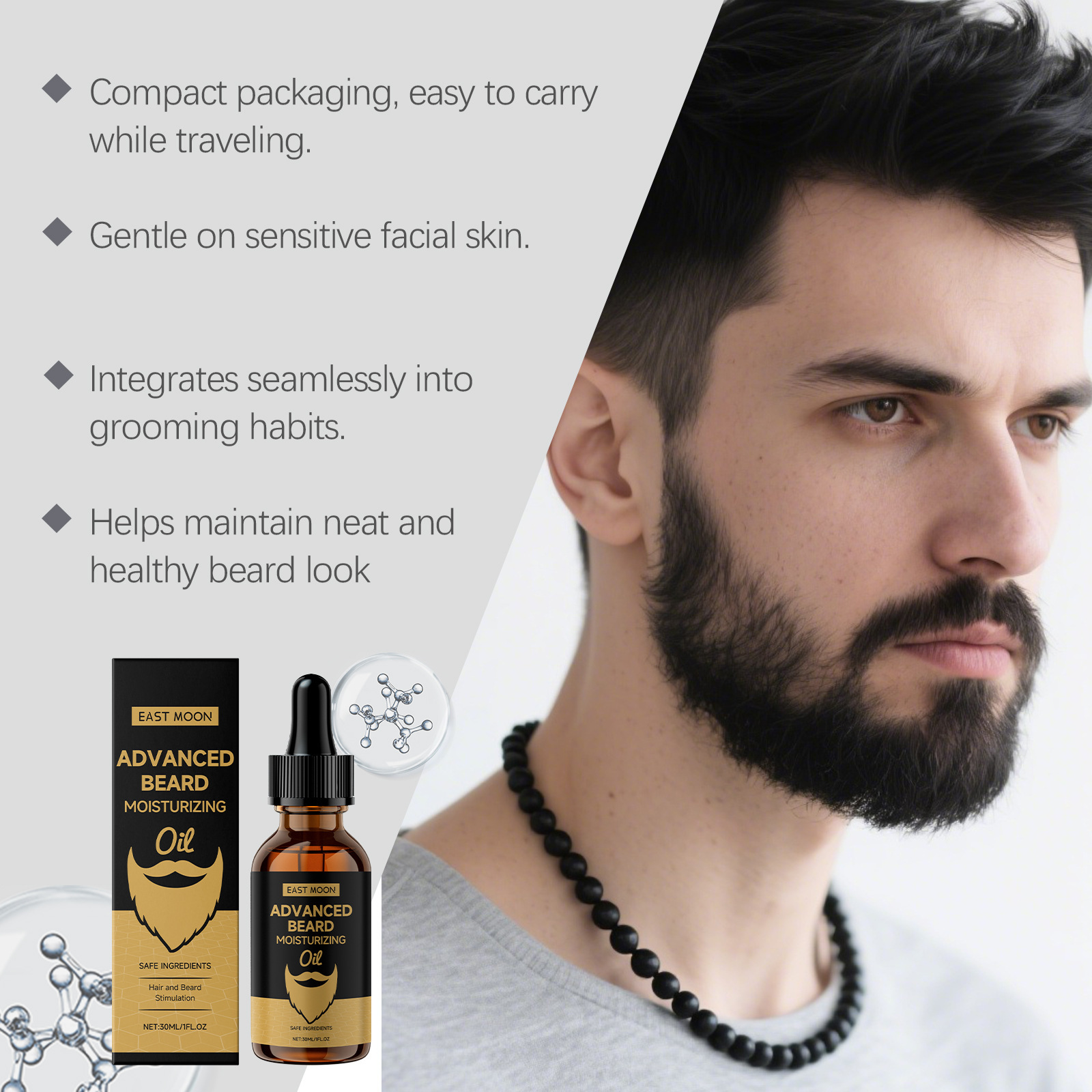 East Moon Rosemary Beard Softe – Beard Oil Growth recenzja i cena