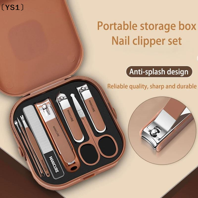 〔YS1〕Nail Care Kit Anti Splatt – Mens Grooming Travel Kit recenzja i cena