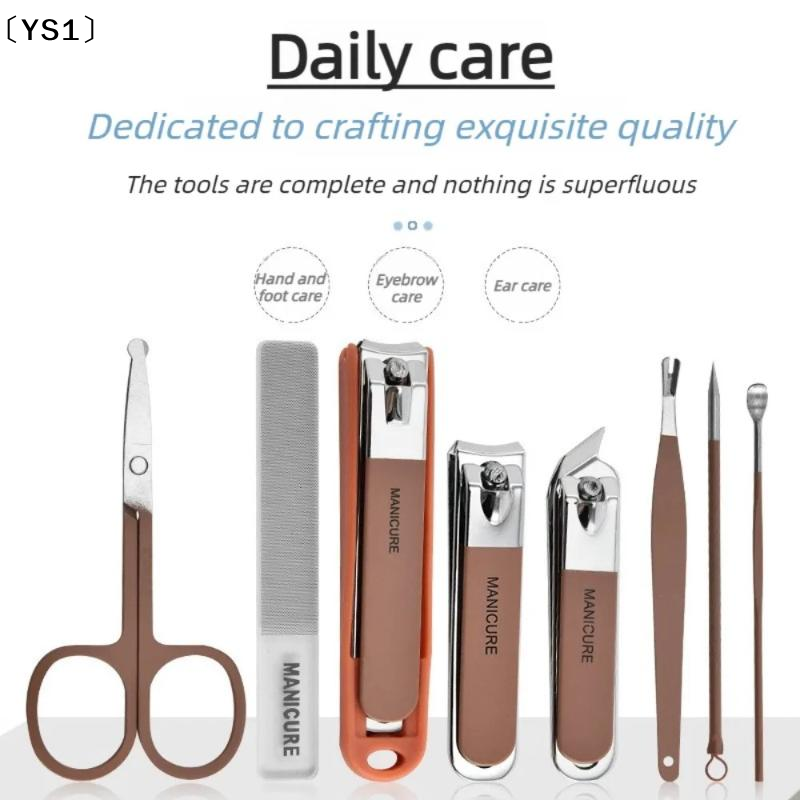 〔YS1〕Nail Care Kit Anti Splatt – Mens Grooming Travel Kit recenzja i cena