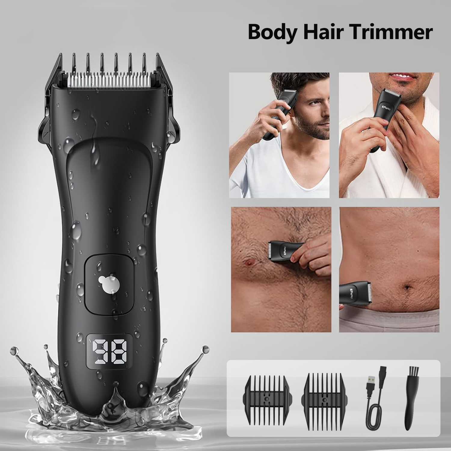  Body Hair Trimmer Shaver for – Men Grooming Armpit Hair recenzja i cena