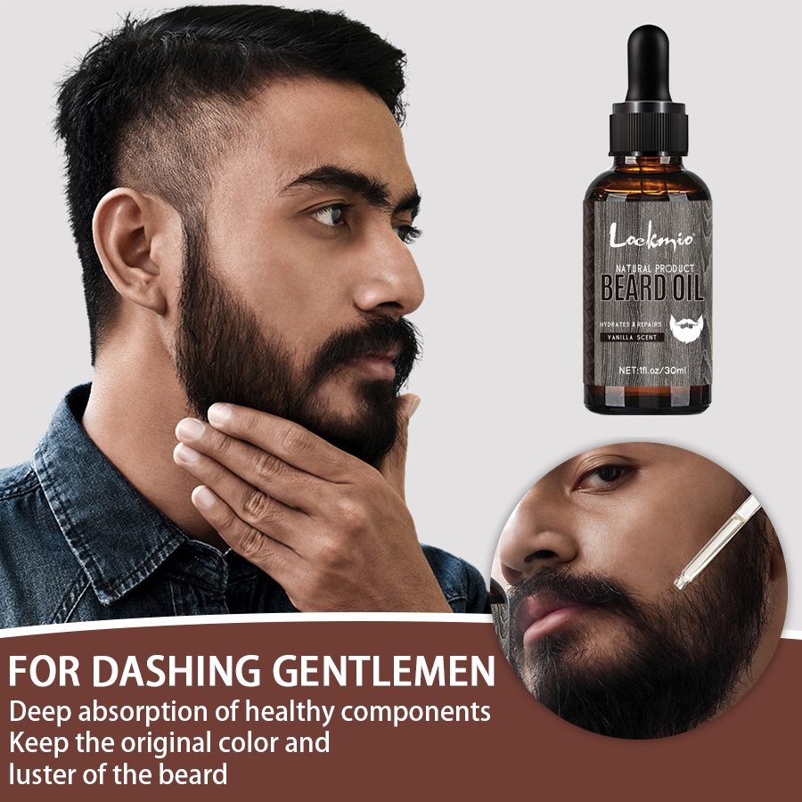 LOCKMIO 2pcs Natural Vanilla S – Beard Oil Growth recenzja i cena