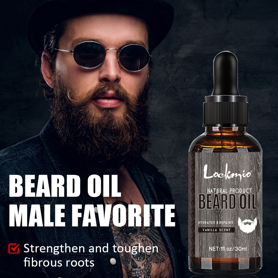 LOCKMIO 2pcs Natural Vanilla S – Beard Oil Growth recenzja i cena