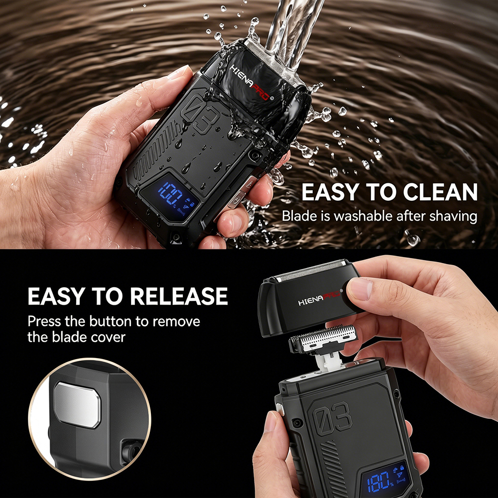 HIENA PRO 2-in-1 Cordless Hair – Mens Grooming Kit Gift recenzja i cena