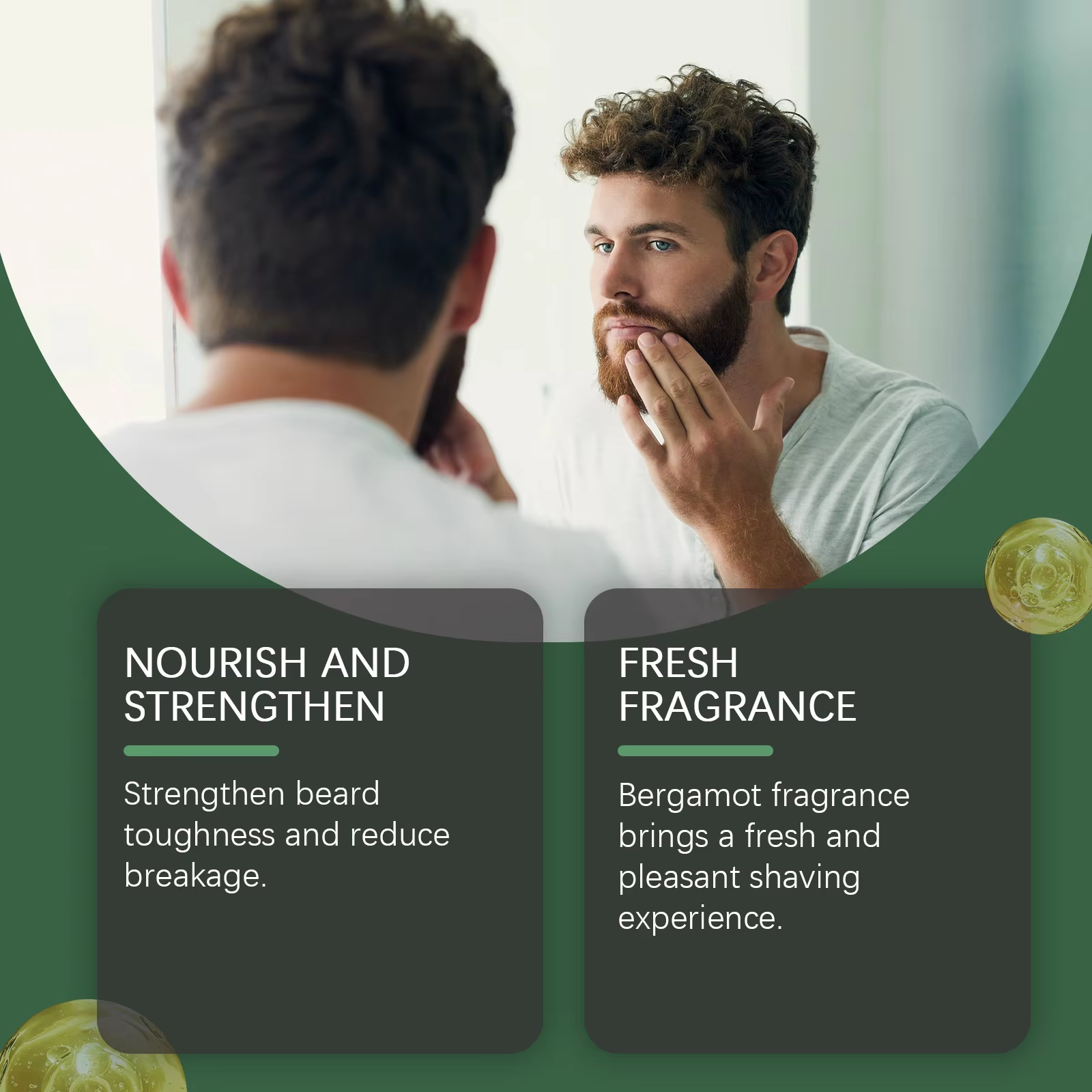Men Beard Nourishing Oil Trim  – Beard Oil Growth recenzja i cena