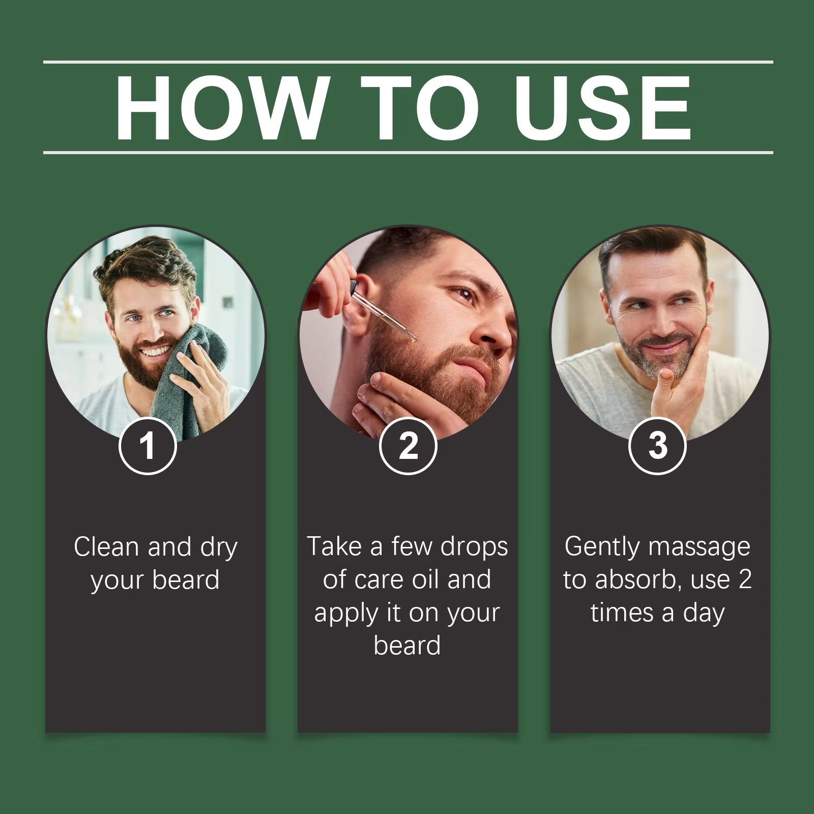 Men Beard Nourishing Oil Trim  – Beard Oil Growth recenzja i cena
