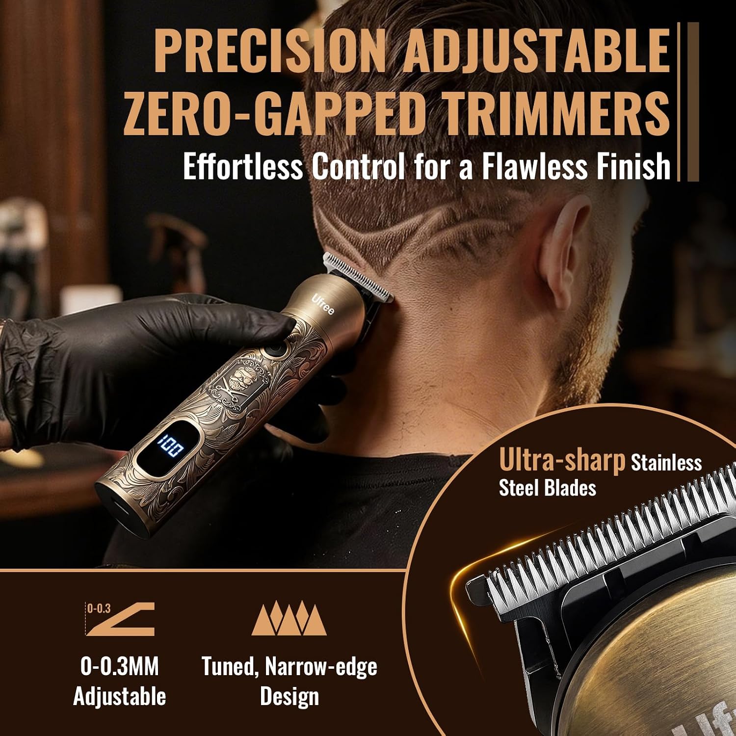 Beard Trimmer Hair Clippers fo – Mens Grooming Kit Gift recenzja i cena