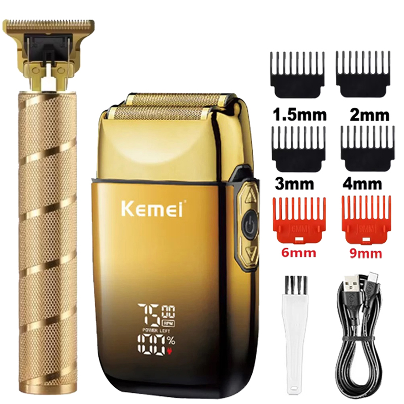 Kemei KM-TX10 T9 Hair Trimmer  – Men'S Grooming Razor Kit recenzja i cena