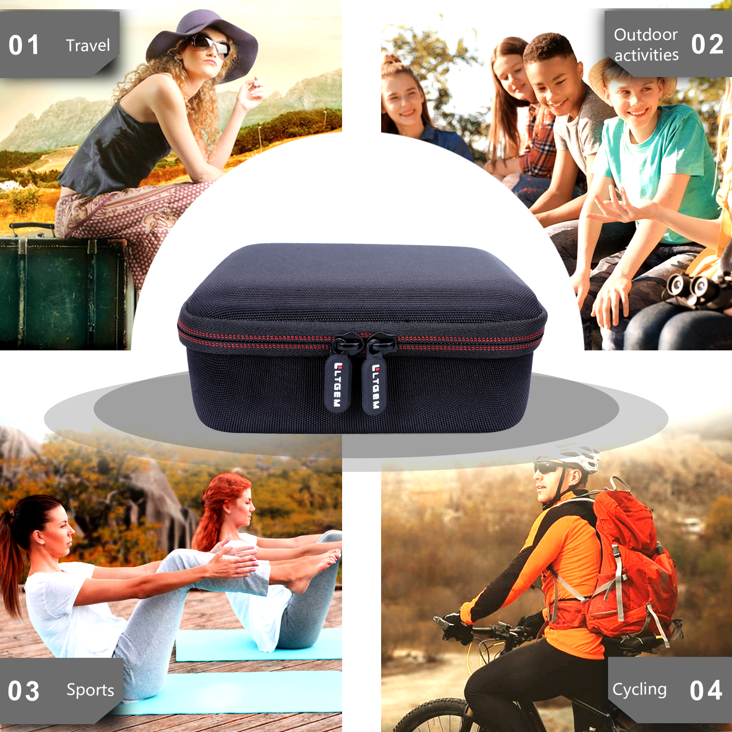 LTGEM Razor Case for Bald Men  – Men'S Grooming Razor Kit recenzja i cena
