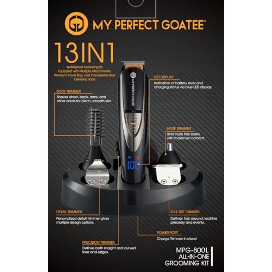 My Perfect Goatee®️ 13-in-1 Me – Mens Grooming Travel Kit recenzja i cena