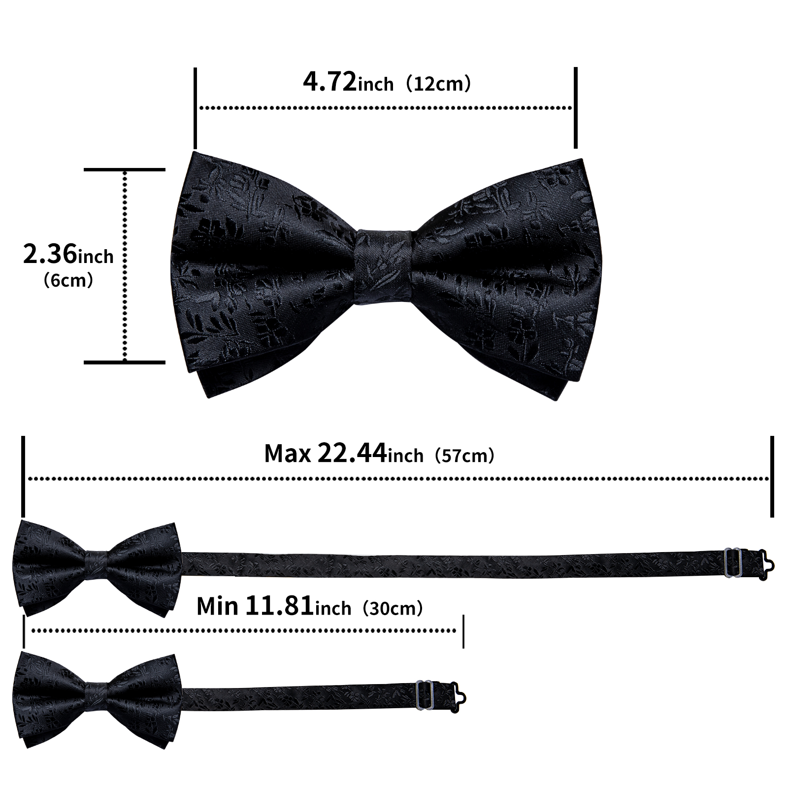 4Pcs Black Solid Floral Men's  – Mens Grooming Kit Gift recenzja i cena