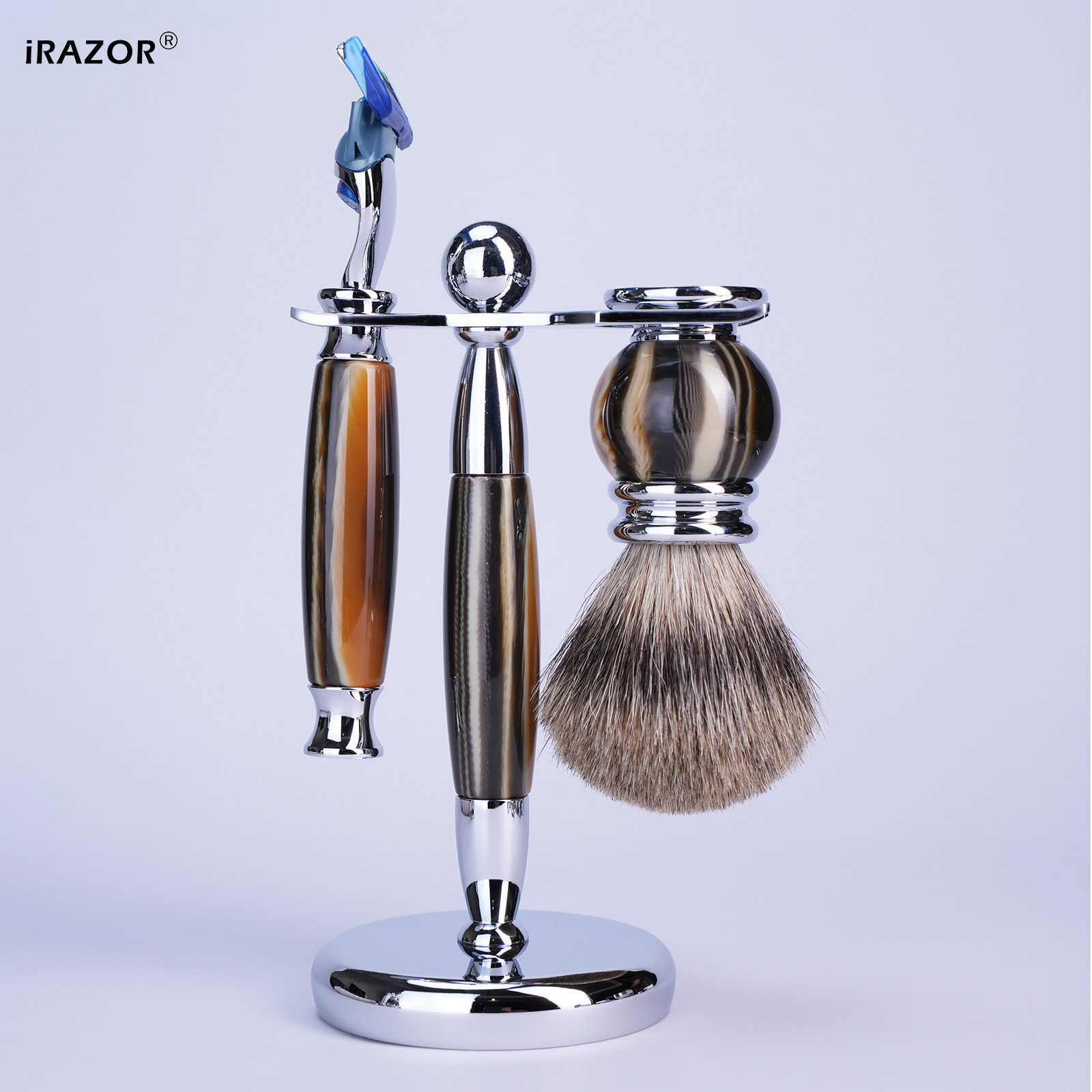 iRAZOR Luxury 5-Blade F5 Fusio – Men'S Grooming Razor Kit recenzja i cena