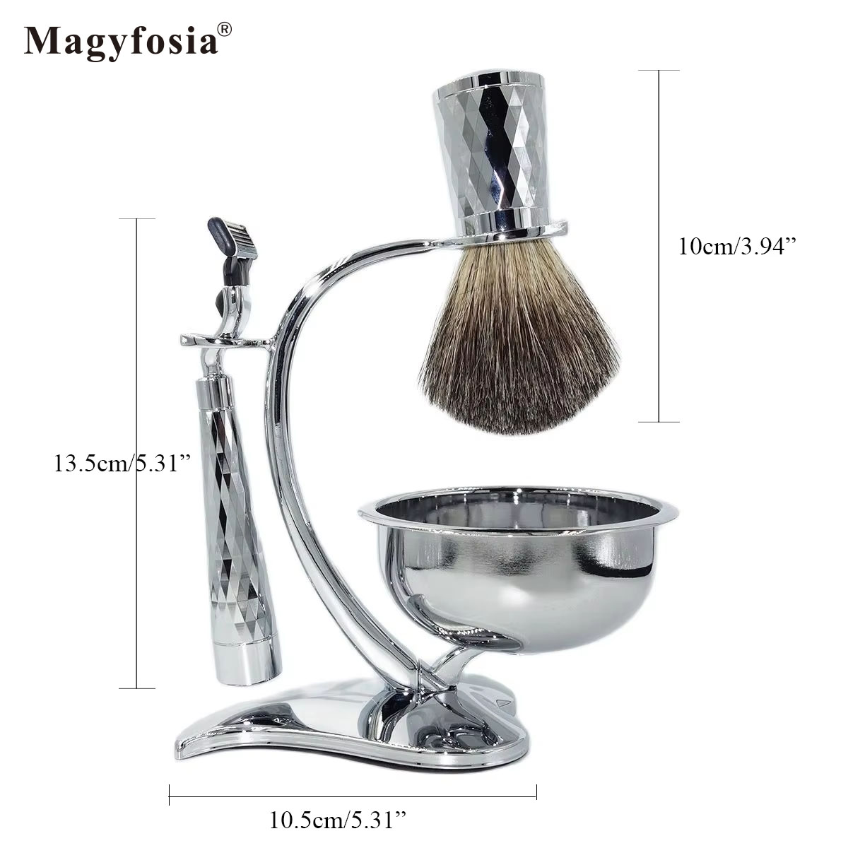Magyfosia New Shiny Twinkle Me – Men'S Grooming Razor Kit recenzja i cena