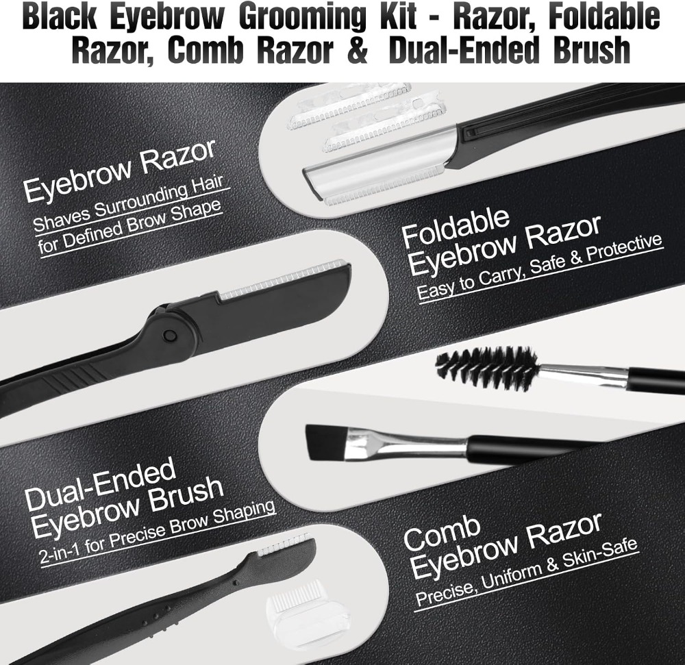 17 in 1 Eyebrow Kit for Men, T – Mens Grooming Travel Kit recenzja i cena
