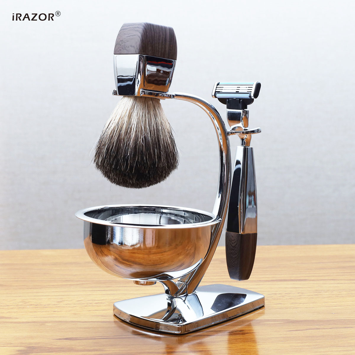 iRAZOR Professional Wet Shavin – Men'S Grooming Razor Kit recenzja i cena