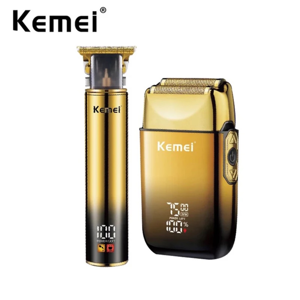 Kemei Hair Trimmer Electric Ra – Men'S Grooming Razor Kit recenzja i cena