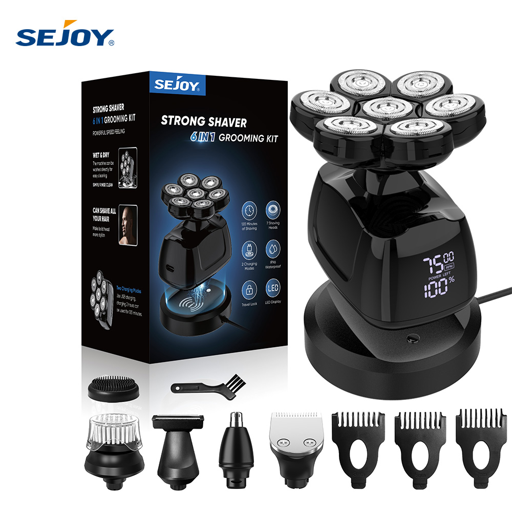 SEJOY Multifunctional 7D Head  – Men'S Grooming Razor Kit recenzja i cena