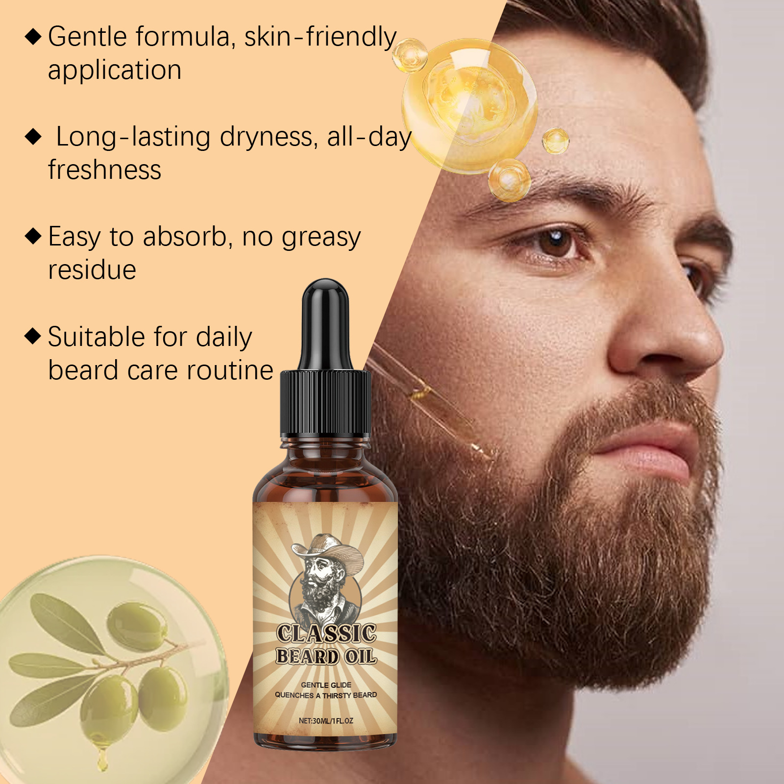 Beard Growth Care Essential Oi – Beard Oil Growth recenzja i cena